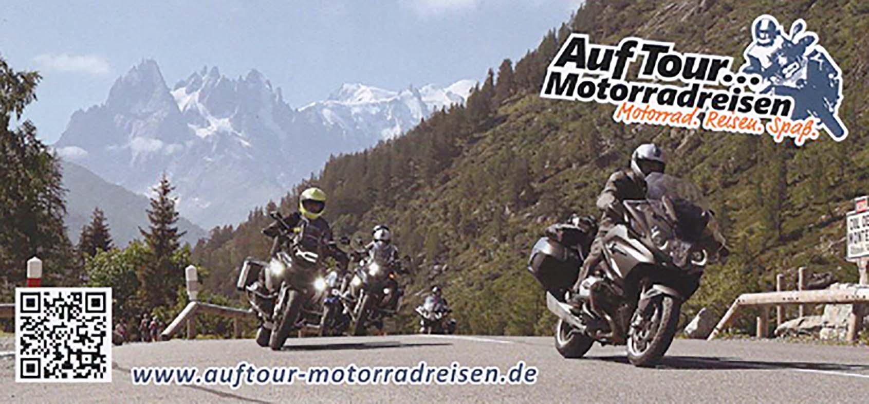 Auf Tour Motorradreisen - Flyer 1